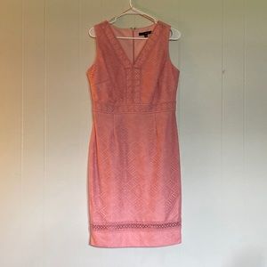 Elegant Pink Lace dress